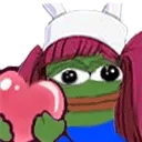 pepe_riruka_heart Discord Emoji