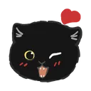 Cat Wink cat_wink Discord Emoji