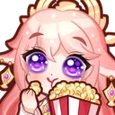yaepopcorn_bluechick yaepopcorn_bluechick