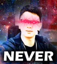 never