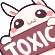 bunny_with_toxic_sign Discord emoji