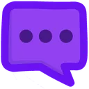 Chat_Purple Discord Emoji
