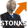 jugamo1Stonks Discord emoji