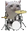 sadcat_drum