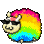 Rainbow_sheep Discord emoji