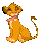 Simba_wiggle Discord emoji