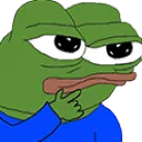 Pepe Think pepethink Discord Emoji
