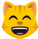 grinningcatwithsmilingeyespeople Discord Emoji