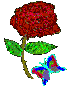 SRedNeonRose Discord Emoji