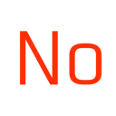 No