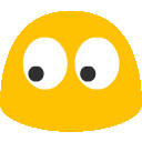 ablobeyesdown Discord Emoji
