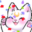 b95_MoonKittyHype_XZoneOnlyDNS Discord emoji