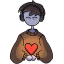 heartemojighostlowquality