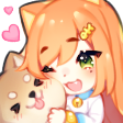 y_dog_hug Discord emoji