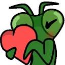 MantisHeartHug