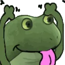 frogtongueout