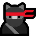 Ninjacat 1 F431200 D1 F464 Discord Emoji