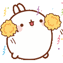 cheering_bunny Discord emoji