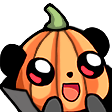 panda_pumpkin_head Discord emoji