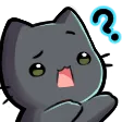 ZXBlackCatWhy Discord Emoji