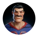 SMBblue Discord Emoji