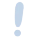 exclamation_blue Discord Emoji