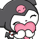 kuromi_DNS_heart Discord emoji