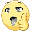 5894ahegaoemojithumbsupmin