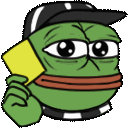 aPepeYellowCard Discord Emoji