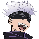 Gojo_laugh Discord emoji