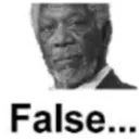False False