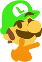luigi_think Discord Emoji