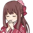 Anime Pray Discord Emoji