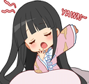 kaguya_yawn