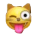 distorted_catwink Discord Emoji