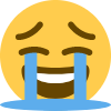 LoudlyCryingLaughing Discord emoji