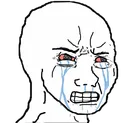 Woja Kcrying wojakCrying Discord Emoji