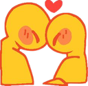 head_rub Discord emoji