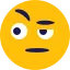 face_with_raised_eyebrow