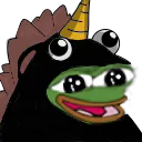 PepeBlackUnicorn Discord Emoji