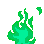 green_fire Discord emoji