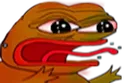 Pepe Rage peperage Discord Emoji