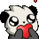 PandaLoveAnimated Discord Emoji