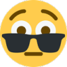 sunglasses_flushed Discord emoji