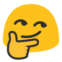blob_thinking_smirk Discord emoji