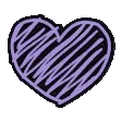 HeartPurpleViolet