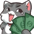 Cat Money CatMoney Discord Emoji