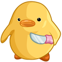 ducknifeHDleft Discord emoji