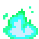 9332pixelcyanfire Discord Emoji