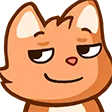 Smirk Cat Discord Emoji
